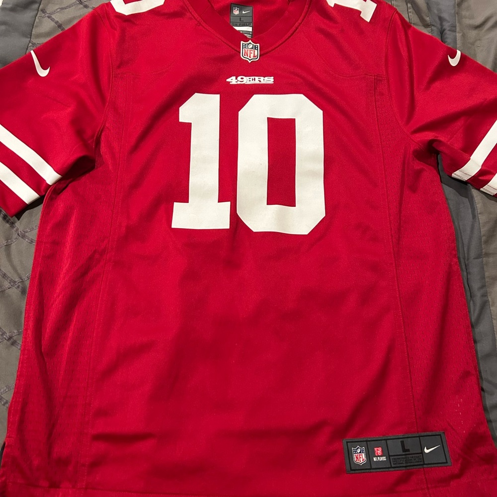 Nike Red Football Jersey